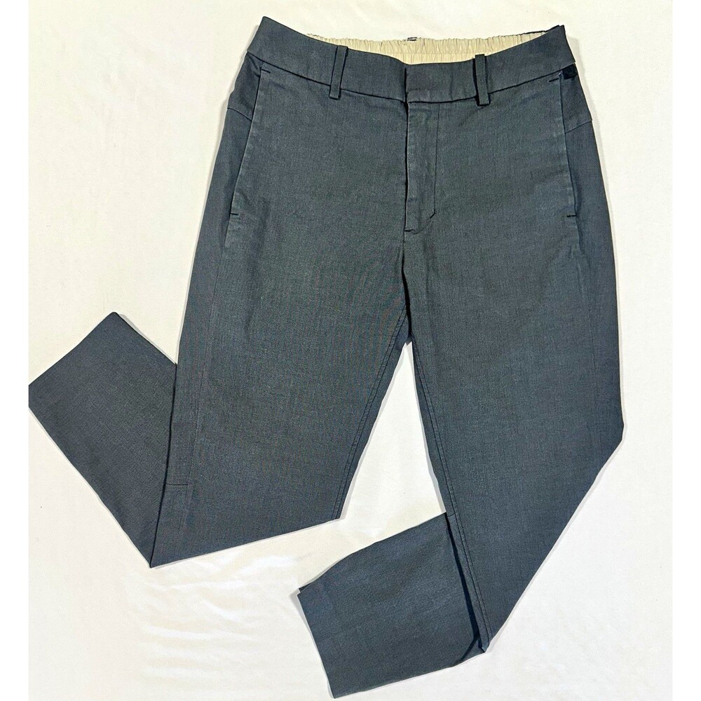 lululemon Men’s Gray ABC Chino Pants Slim Tapered Stretch Zip Pockets 31